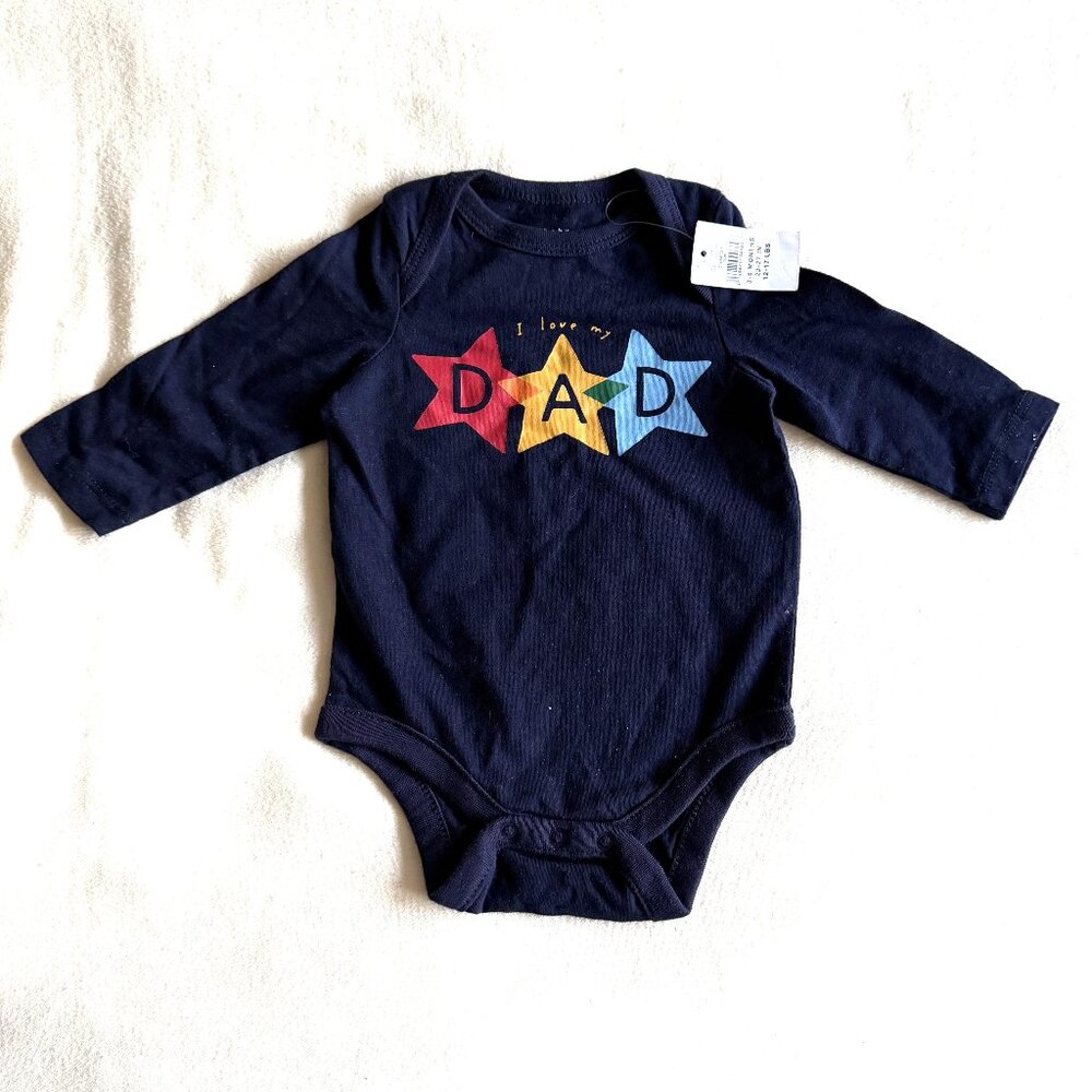 NWT Onesie I Love My Dad 3-6M from Baby Gap